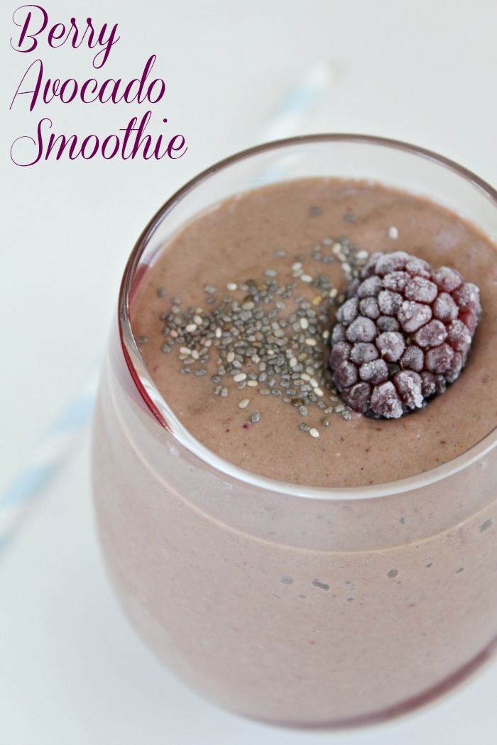 Berry Avocado Smoothie