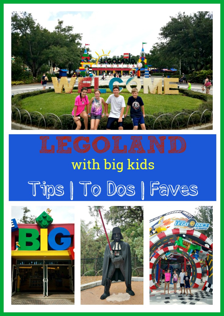 Older kids favorite things to do at LEGOLAND Florida