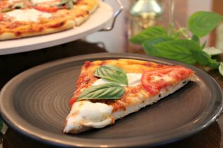 Grilled Margherita Pizza