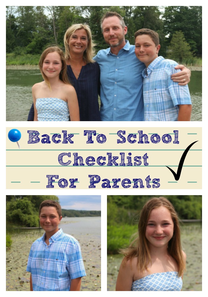 Back To School Checklist for parents