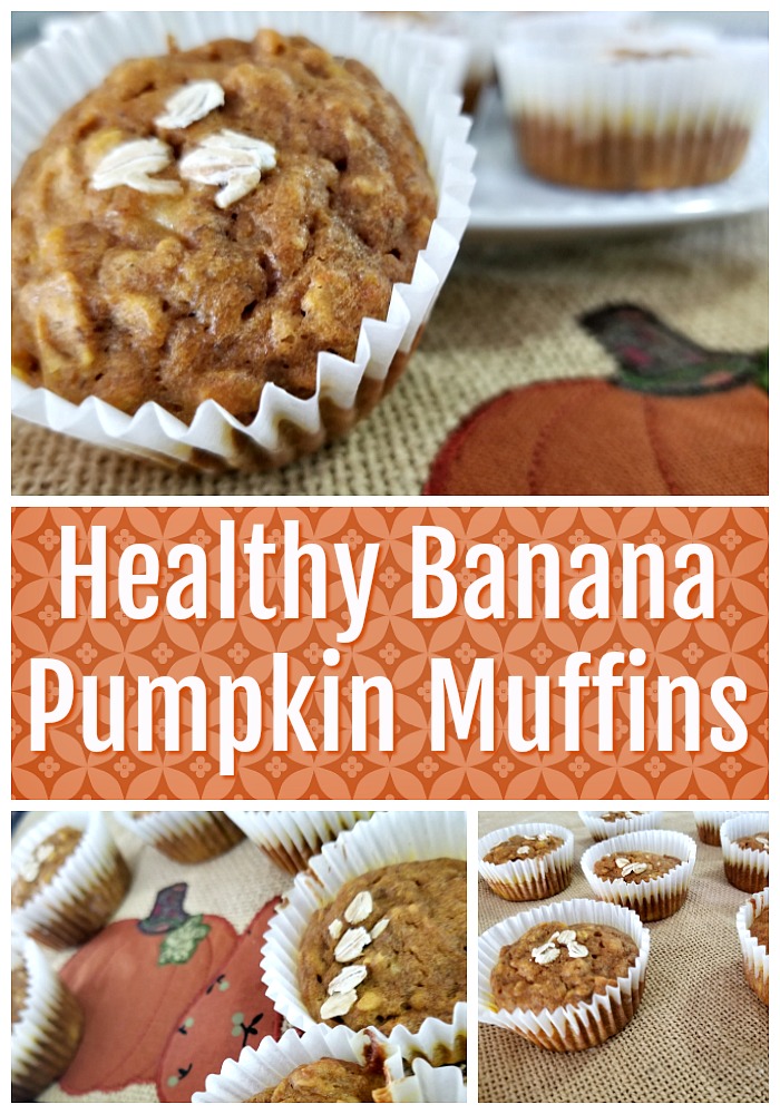 Best Healthy Banana Pumpkin Muffins