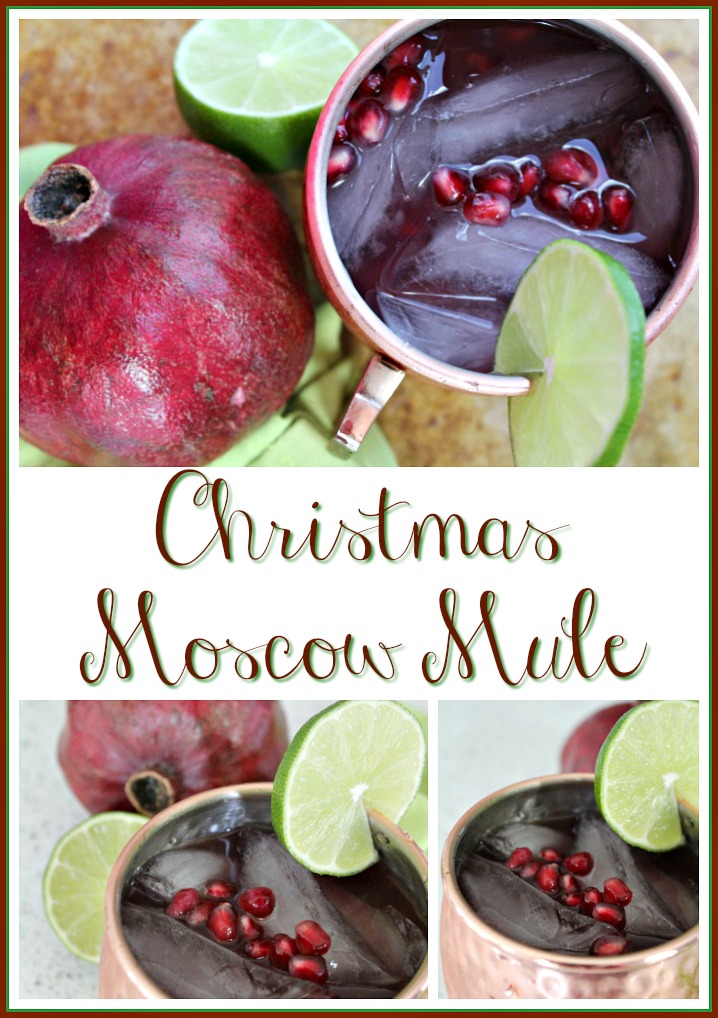 Best Pomegranate Moscow Mule 