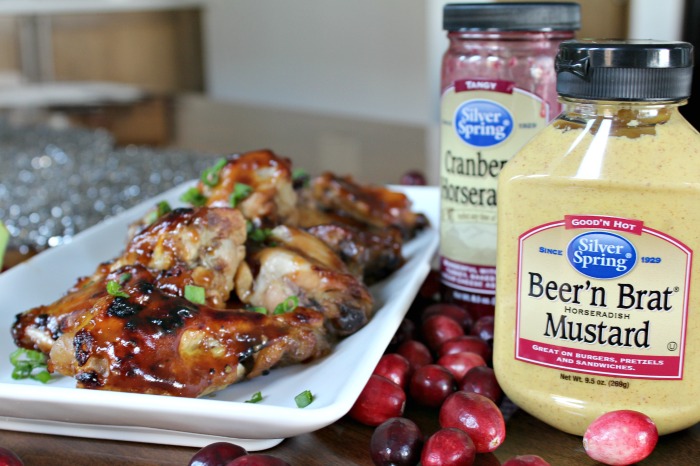 Crockpot Cranberry Chicken Wings