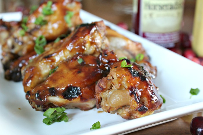 Cranberry Chicken Wings