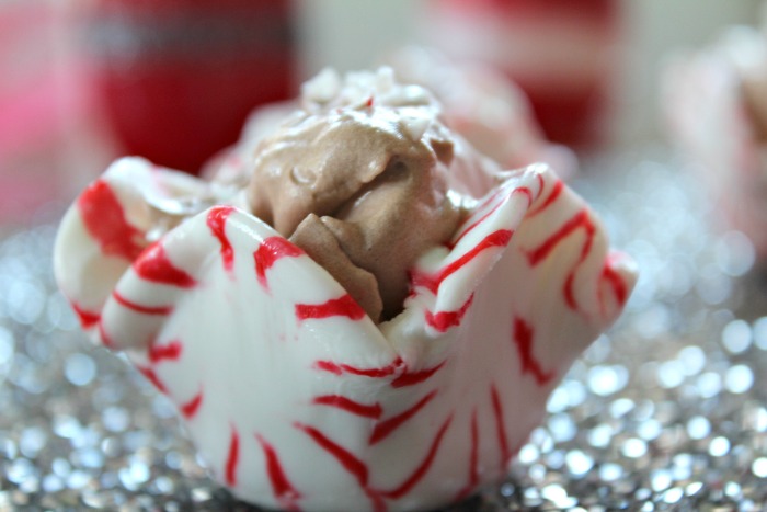 Edible Peppermint Candy Cups