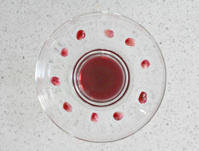 Vanilla Pomegranate Martini