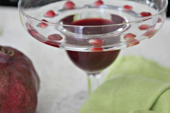 Pomegranate Vanilla Martini