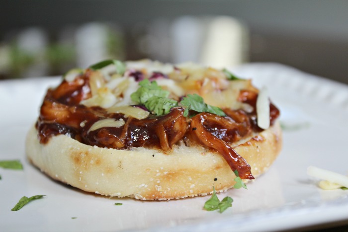 BBQ Chicken Pizzas