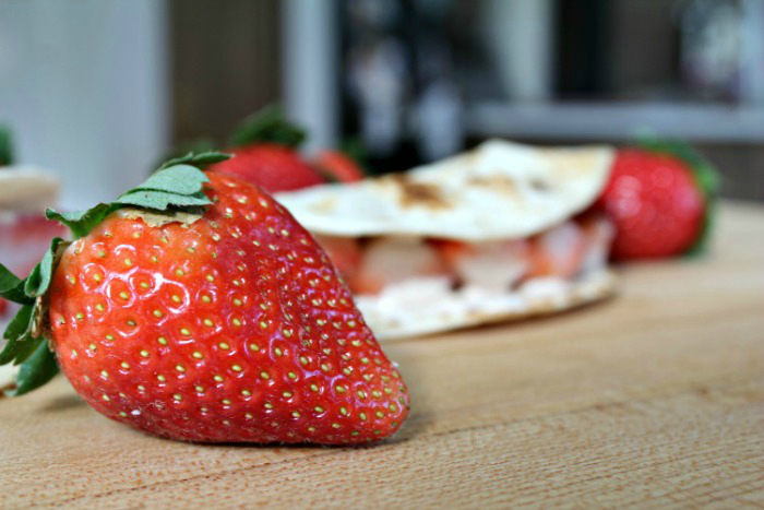 Tasty Strawberry Breakfast Tacos