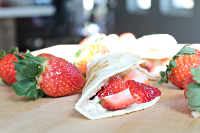 Fresh Strawberry Wraps