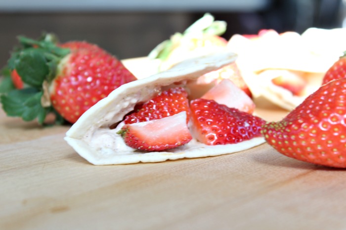 Strawberry Breakfast Tacos