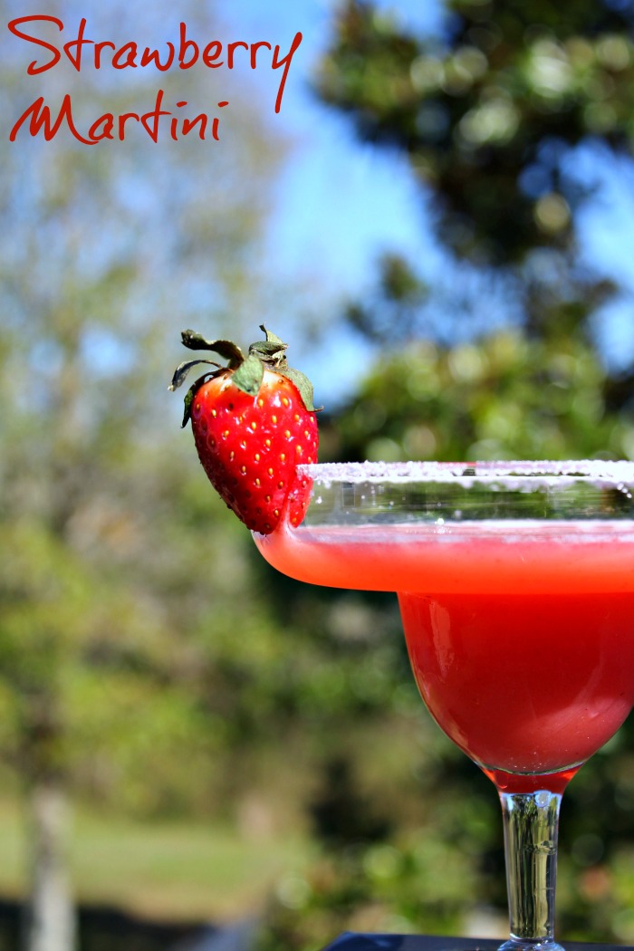 How To Make a Strawberry Martini