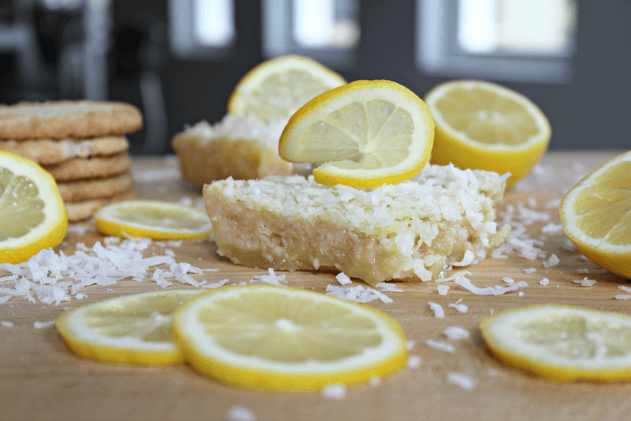 Easy Coconut Lemon Bars