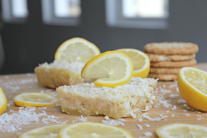 Lemon Coconut Bars