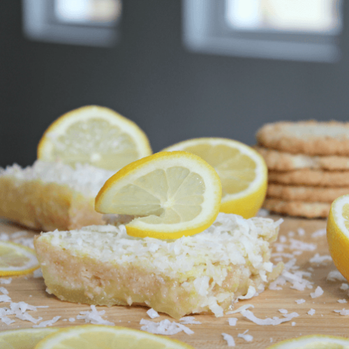 Coconut Lemon Bars