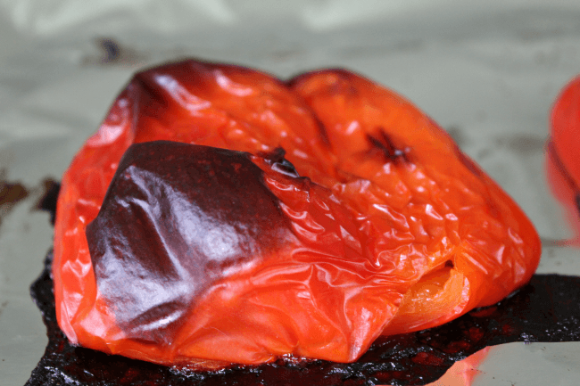 How to roast peppers