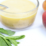 Mint & Peach Vinaigrette Dressing