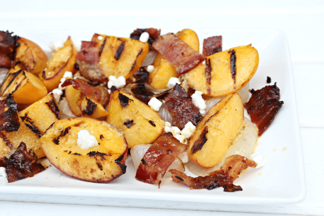 Grilled Peach Salad