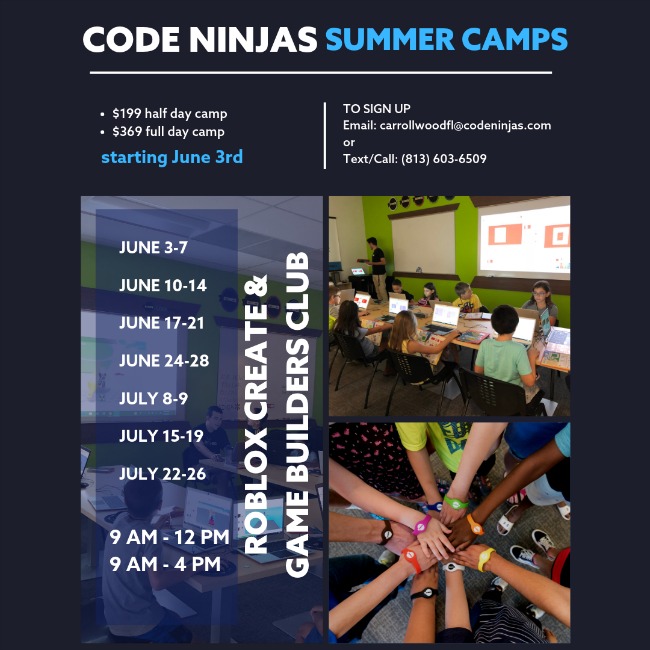 Code Ninjas Summer Camp Dates