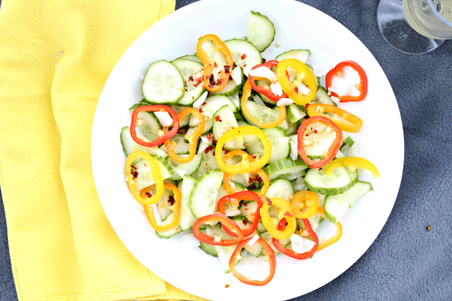 Spicy Cucumber Salad