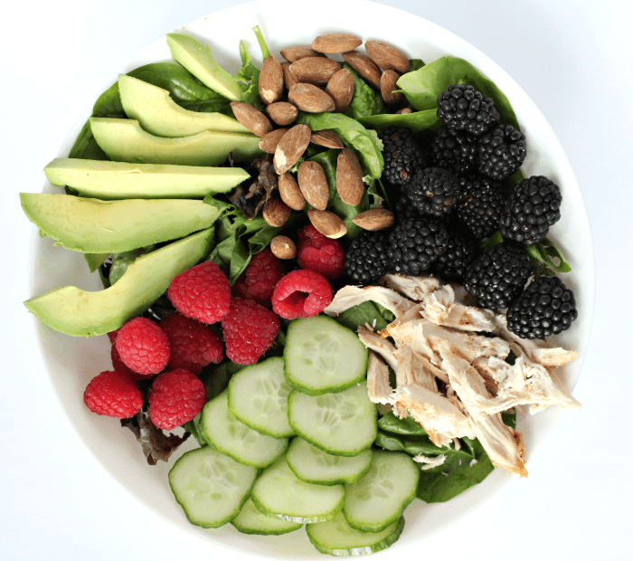 Avocado Berry Chicken Salad