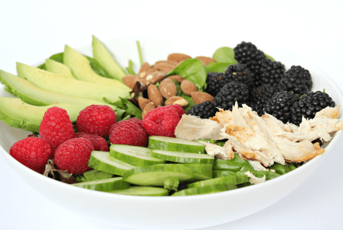 Berry Delicious Avocado Chicken Salad