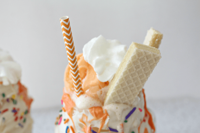 Outrageous Creamsicle Freakshake