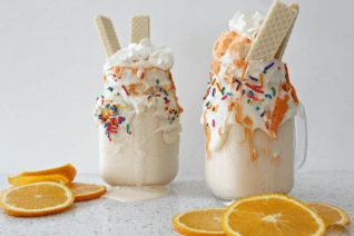 Orange Creamsicle Milkshake