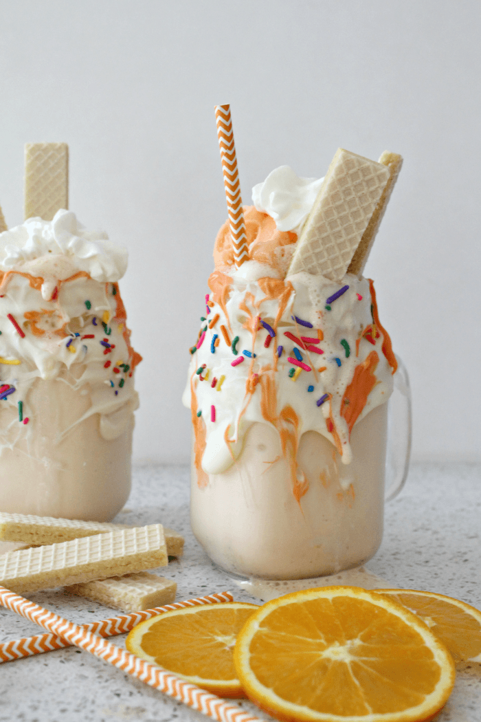 Orange Creamsicle Milkshake