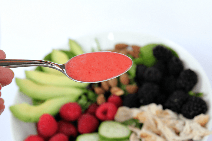 Homemade Raspberry Lime Vinaigrette