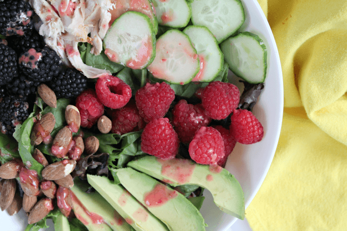 Raspberry Lime Vinaigrette Dressing