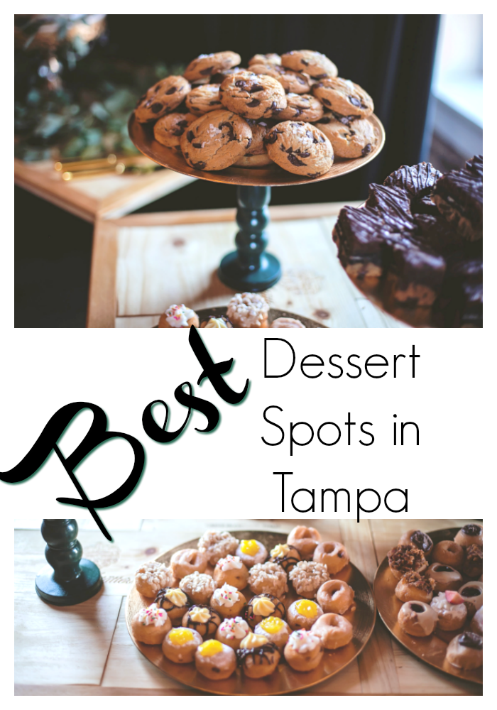 Best Dessert Spots in Tampa | Dessert. My favorite meal of the day. If you are looking for the best dessert spots in Tampa, I have them for you! It’s time to indulge a little and enjoy. You’re welcome. Read more travel tips, traveling on a budget, travel destinations, dessert recipes and more on foodwinesunshine.com