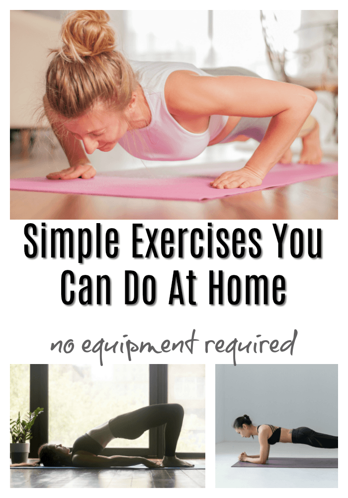 Exercises You Can Do At Home