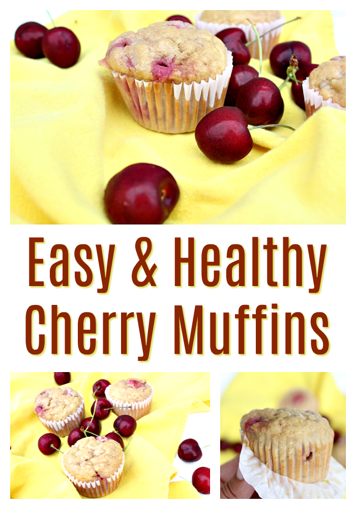 Tastiest Cherry Muffins