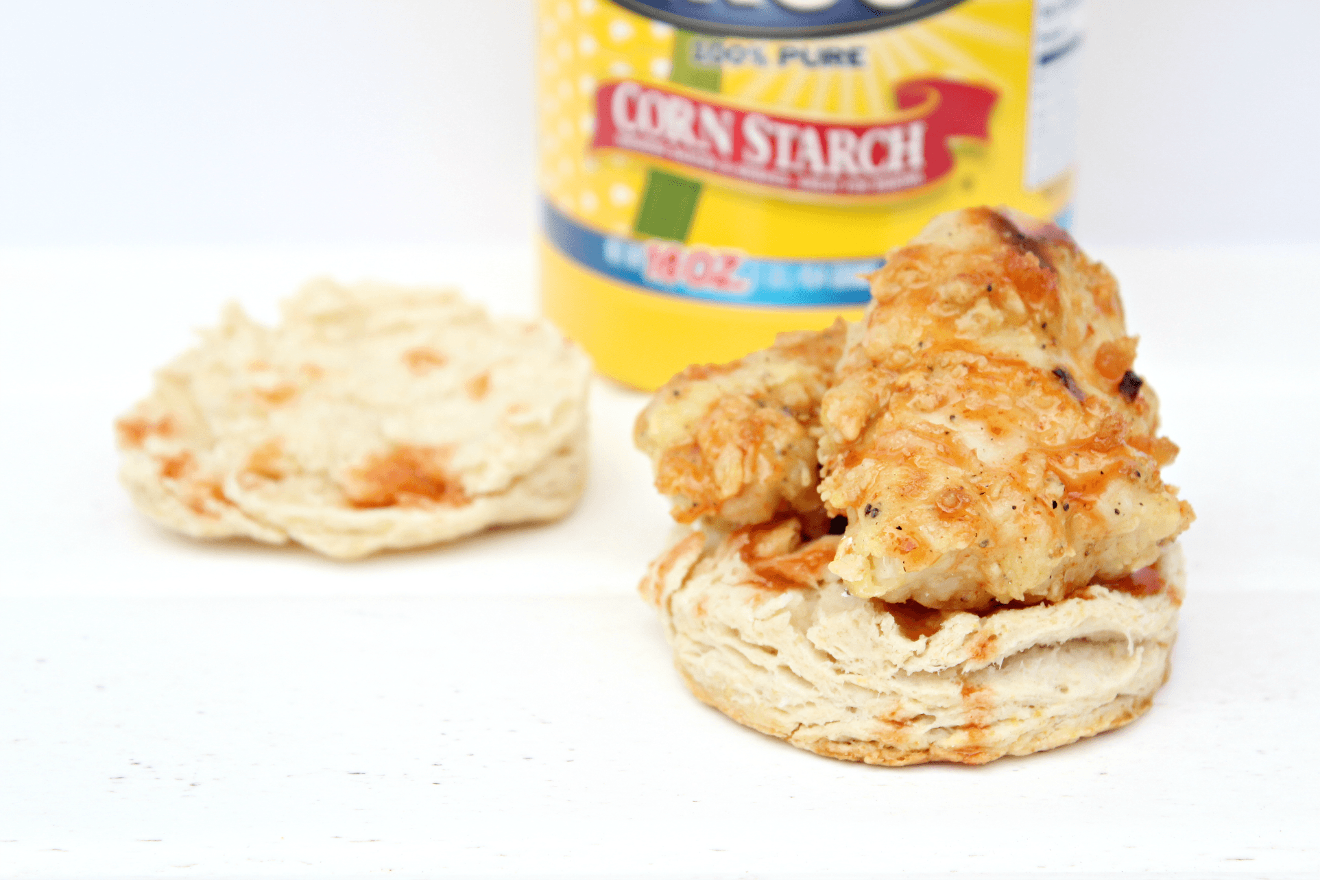 Oven Fried Chicken Biscuit