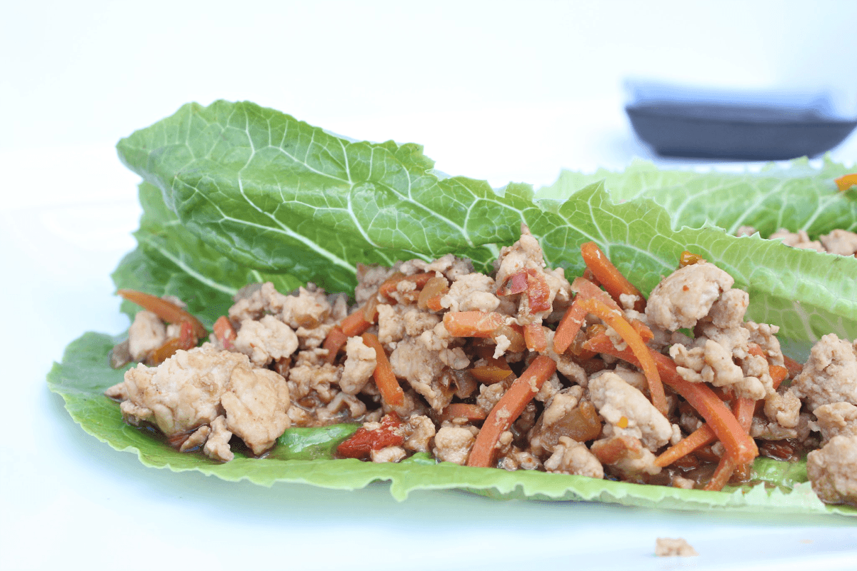 Best Asian Chicken Lettuce Wraps 