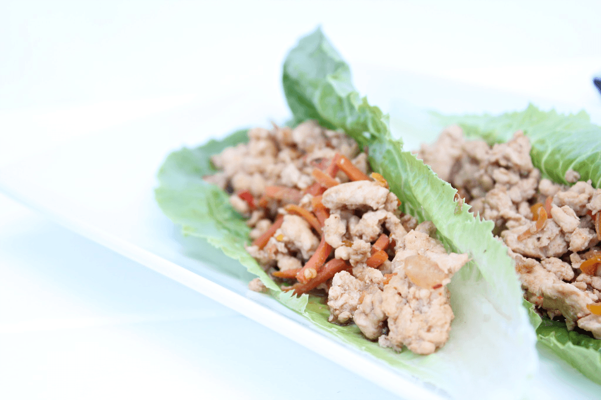 Best Low Carb Asian Chicken Lettuce Wraps