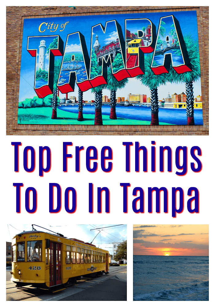 Top Free Things To Do In Tampa | Whether you live in Tampa or are planning a Tampa Florida vacation, you will enjoy these free things to do in Tampa. Discover free events and activities, and save your money for all the delicious local food. Read more travel tips, traveling on a budget, travel destinations and more on foodwinesunshine.com 