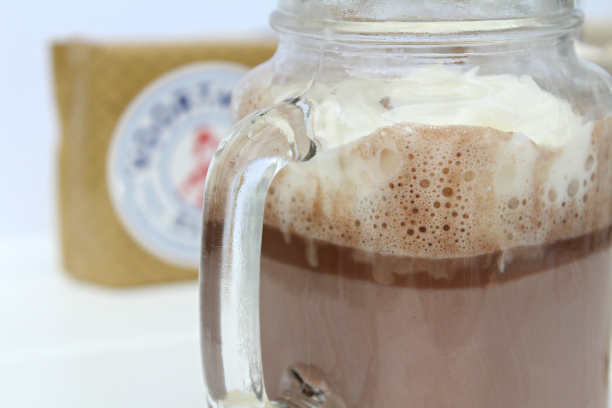 Easiest Hazelnut Hot Chocolate