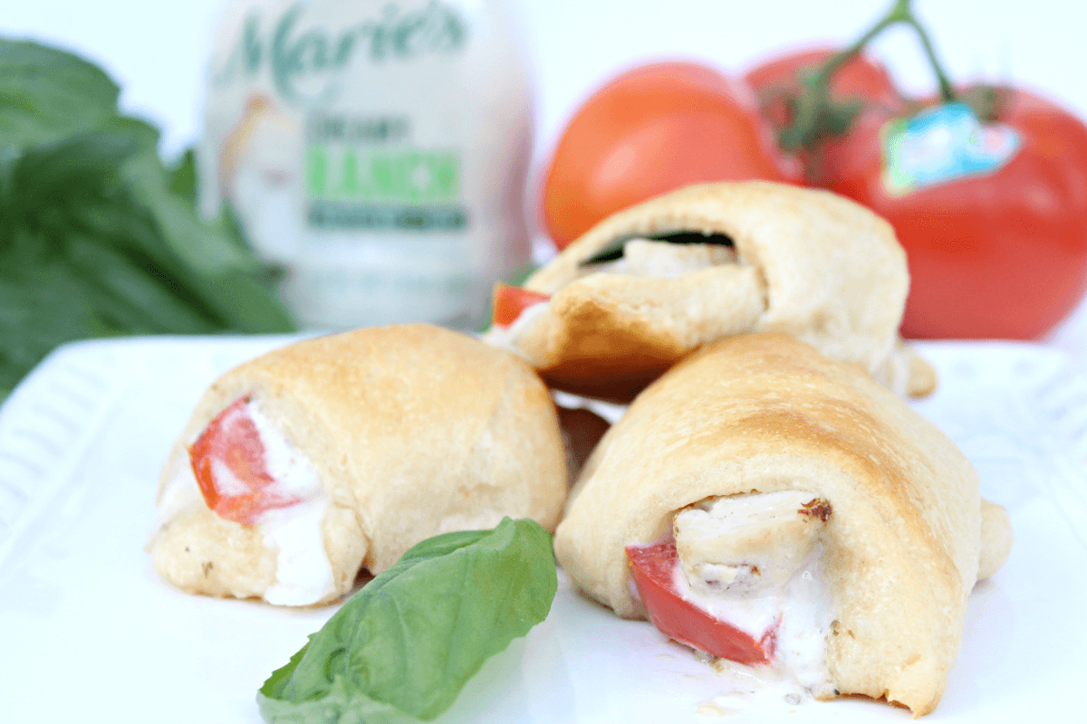 Best Chicken Tomato Basil Crescent Rolls