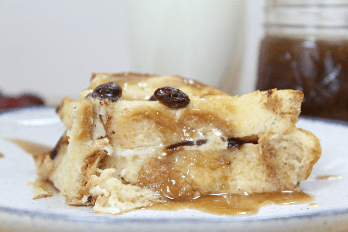 Bread Pudding made with Challah bread