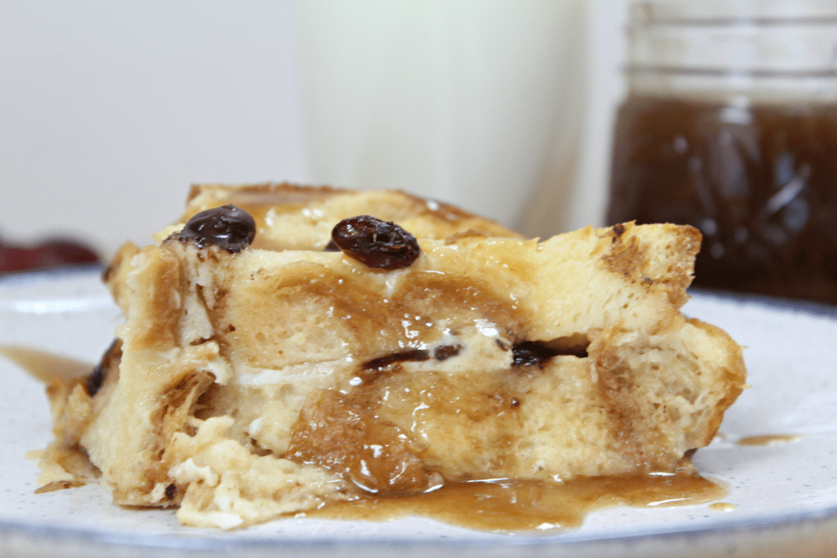 Easy Challah Bread Pudding