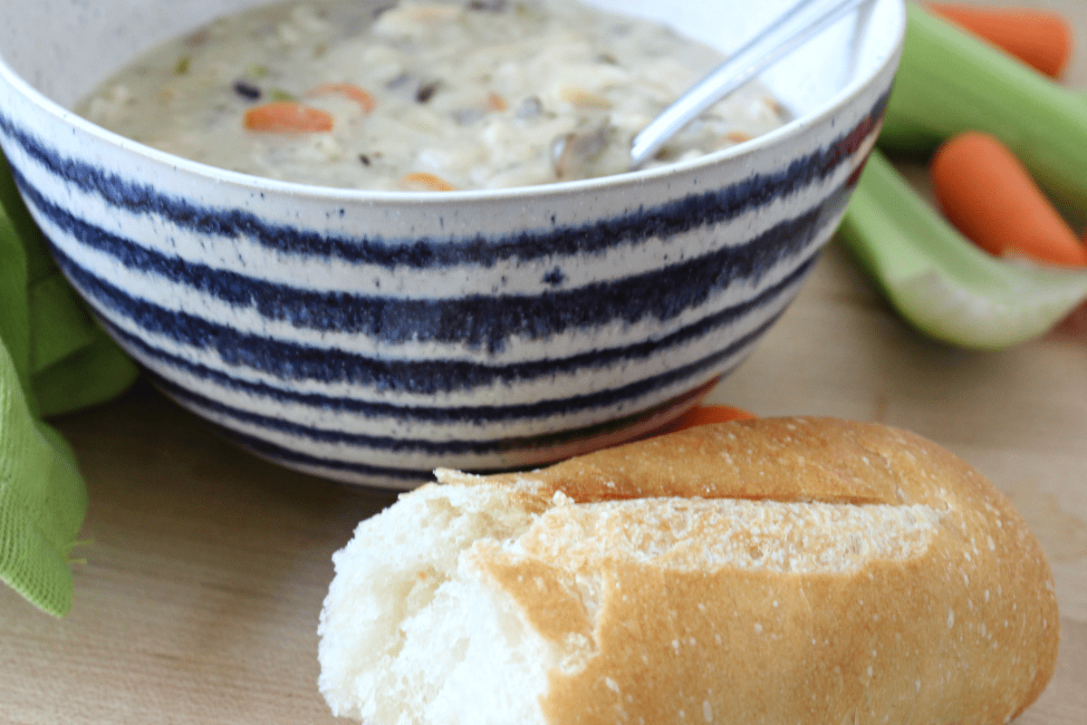 Best Creamy Turkey and Wild Rice Soup