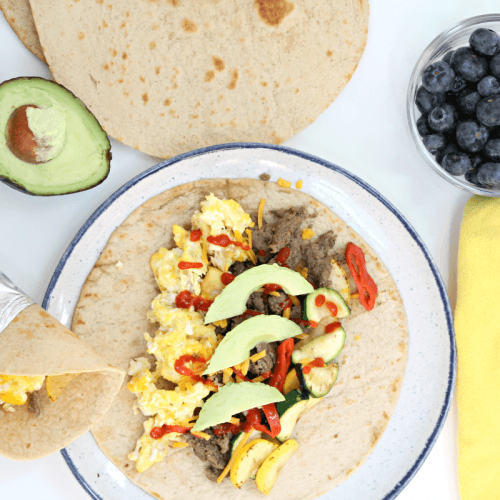 Protein Packed Breakfast Burritos