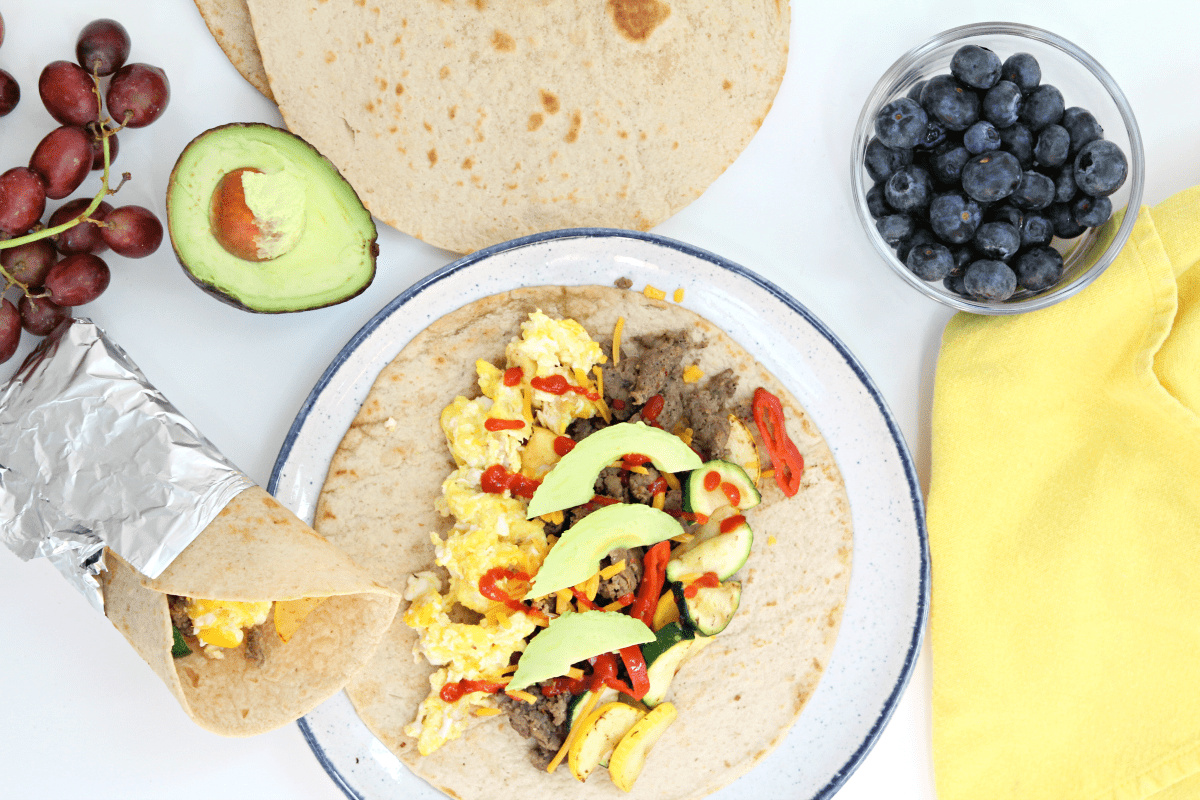 Protein Packed Breakfast Burritos