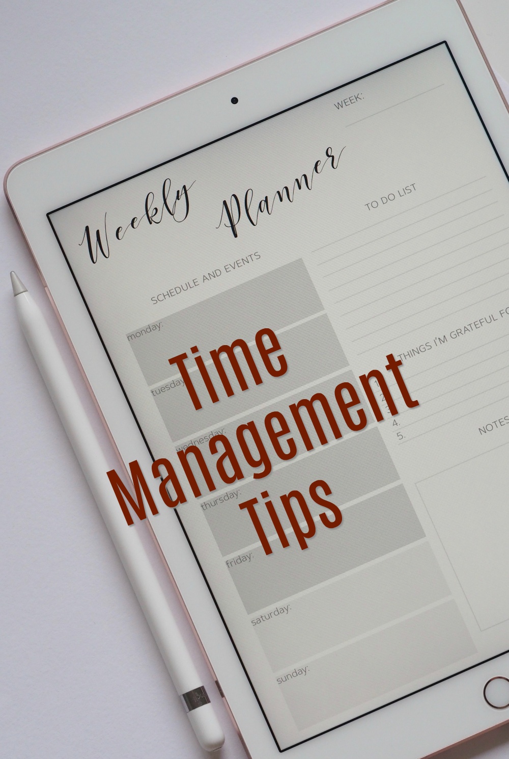 Time Management Tips For Parents