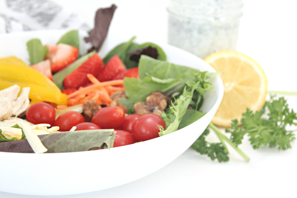 Tasty Homemade Low Fat Ranch Dressing 