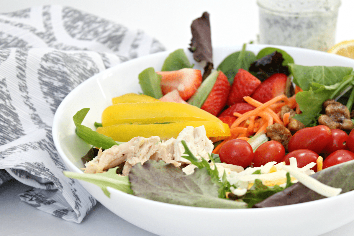 Best Homemade Low Fat Ranch Salad Dressing 