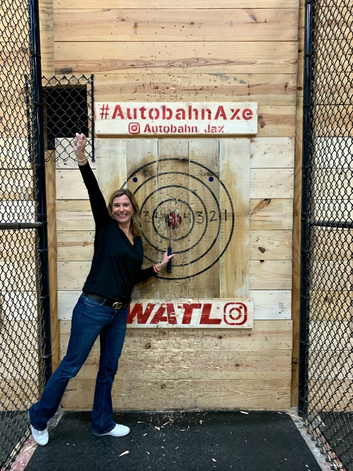 Things To Do In Jacksonville Axe Throwing at Autobahn