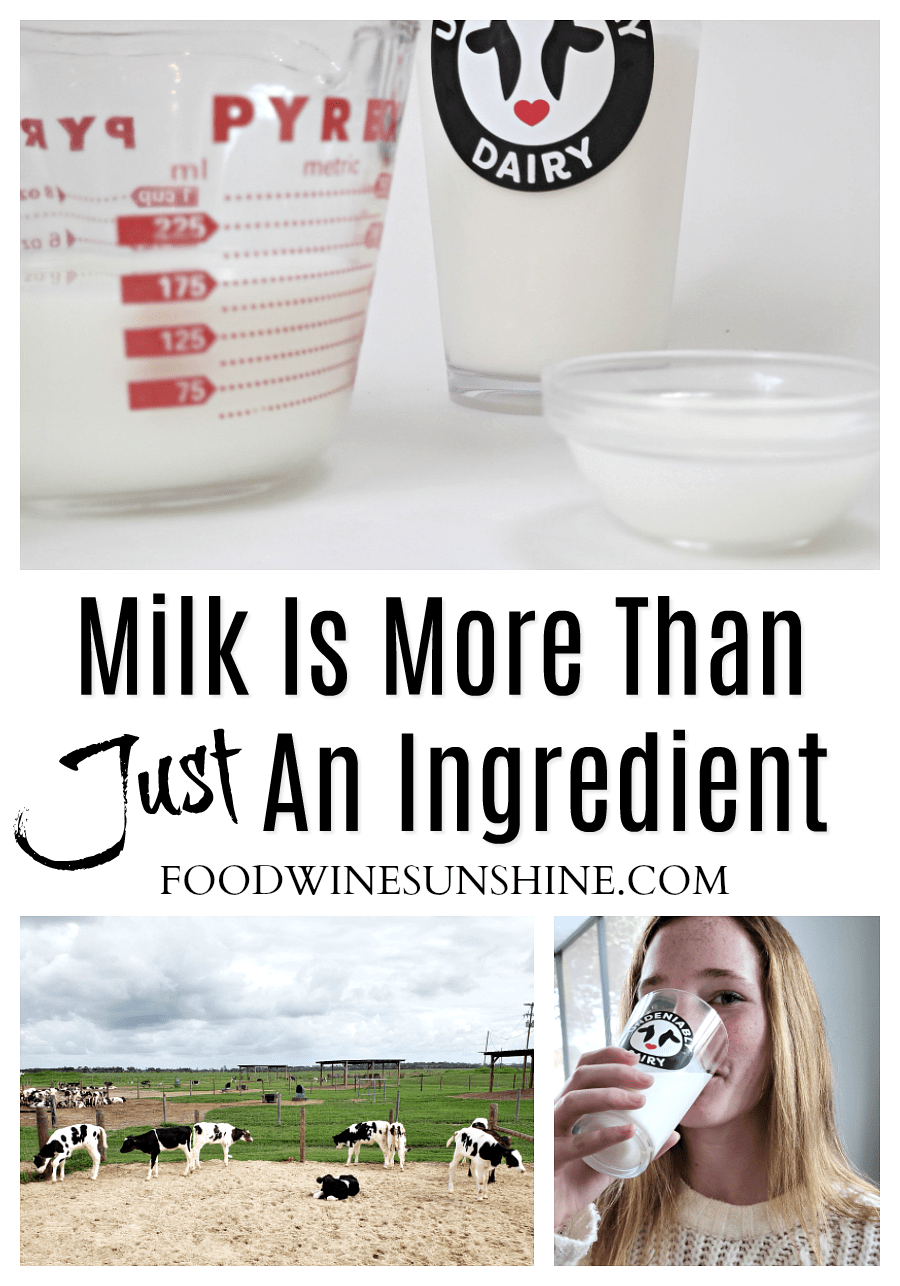 Milk Is More Than An Ingredient